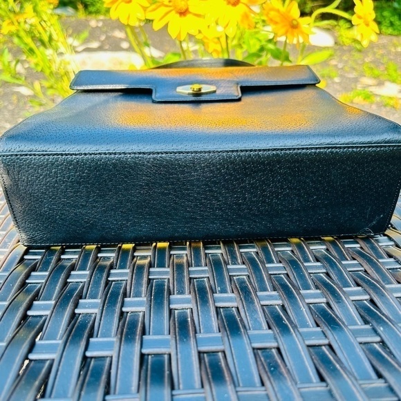 Valentino Garavani Midnight Black Leather Handbag Satchel. 🌸💝🌸 - Picture 5 of 13